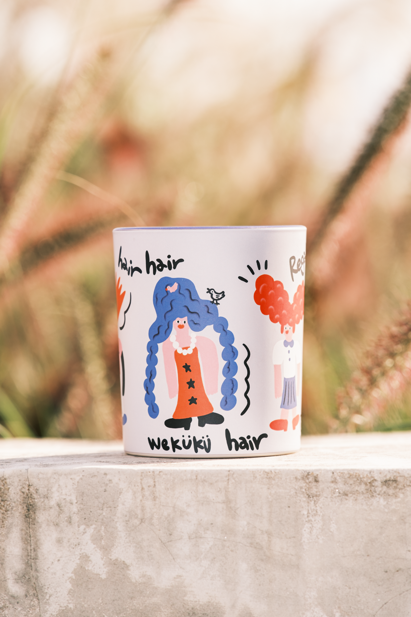 "REGAL HAIR" Scented Candle (200g Candle + Palm)