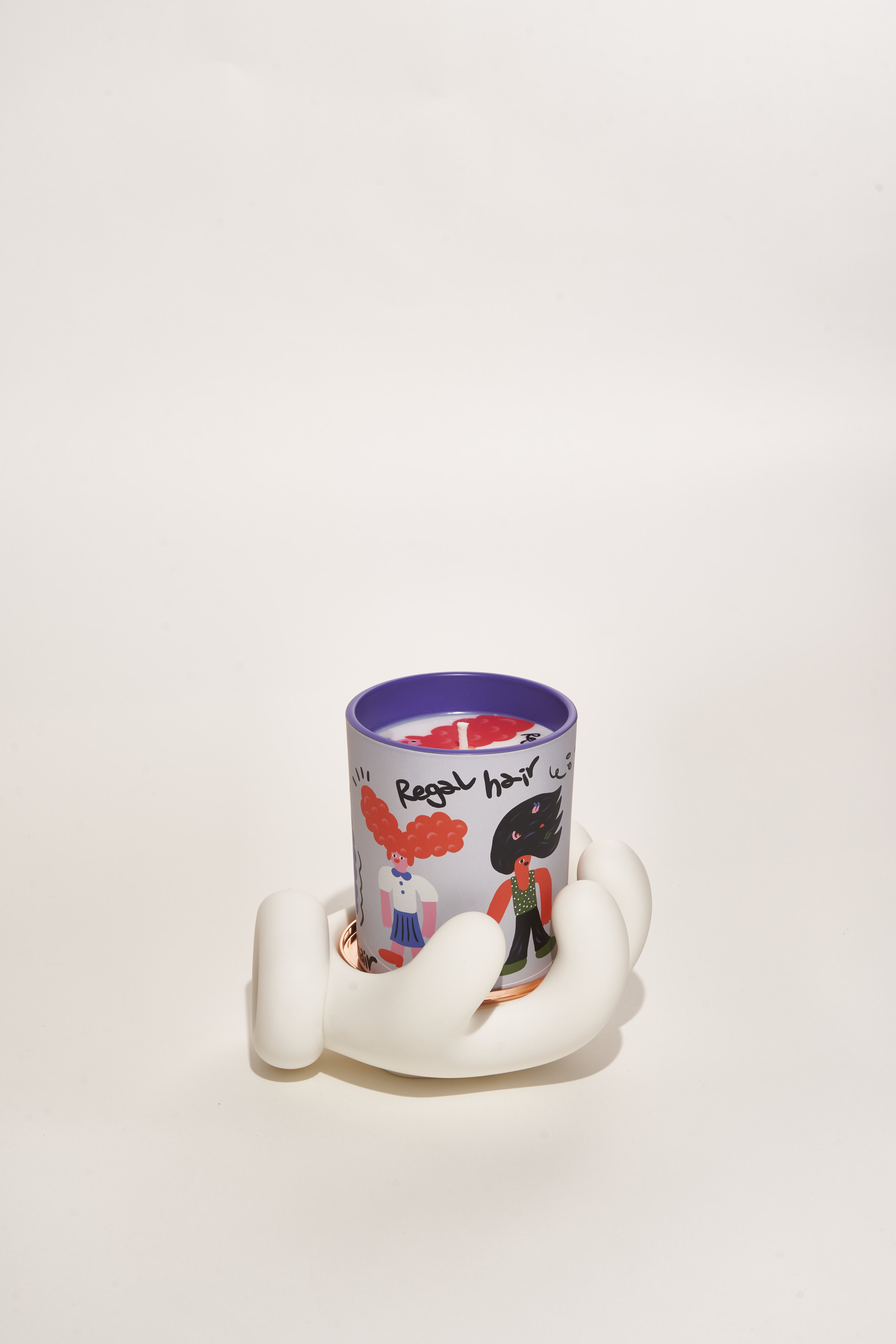 "REGAL HAIR" Scented Candle (200g Candle + Palm)