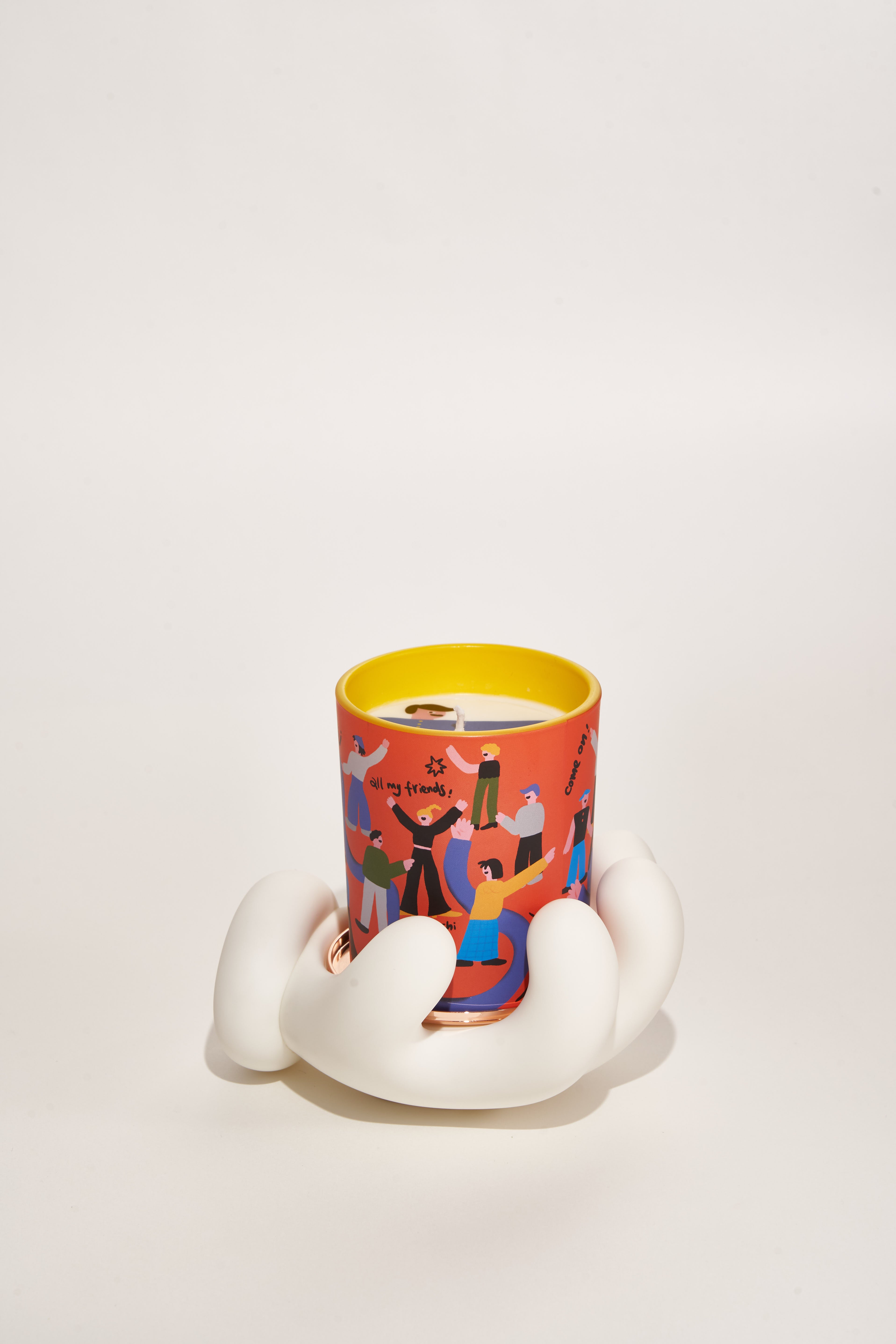 "SOCIAL BUTTERFLY" Scented Candle (200g Candle + Palm)