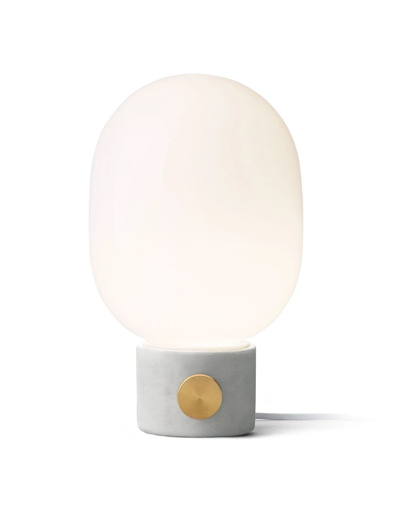 JWDA Concrete Lamp - Light Grey/Brass