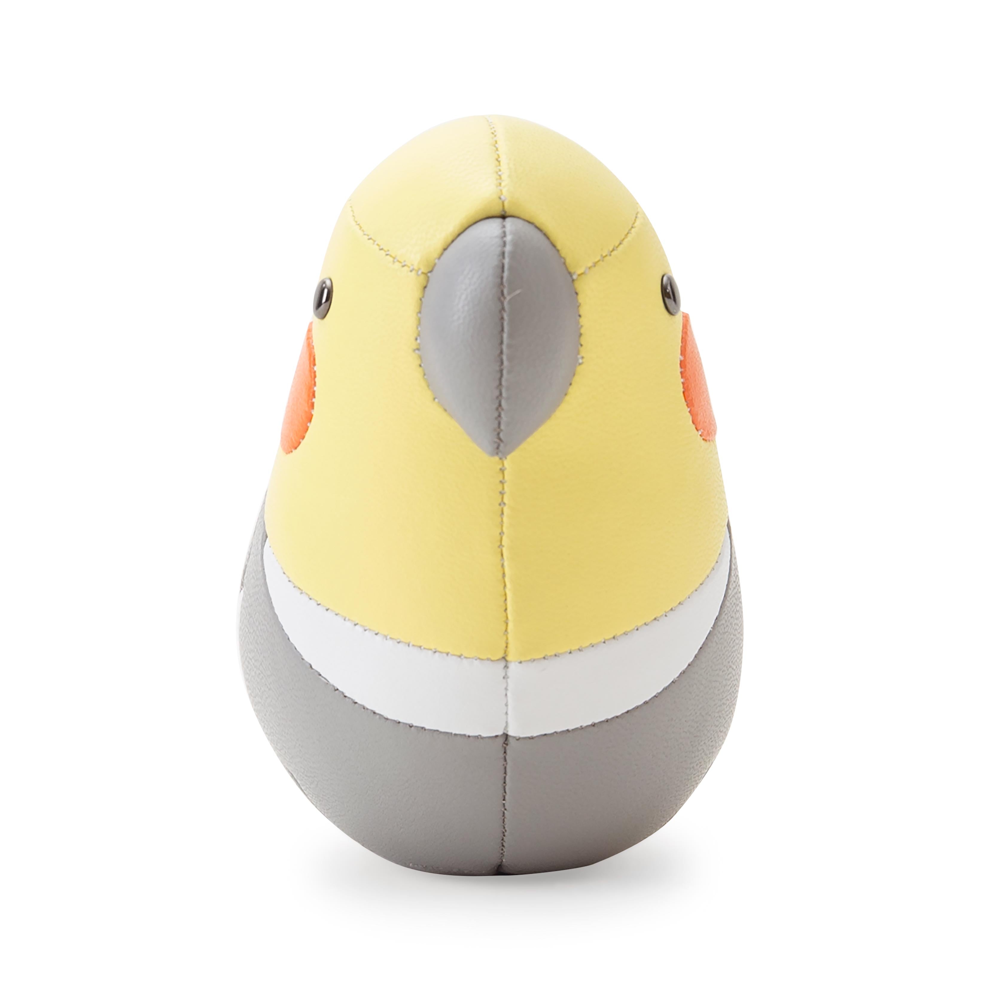 Zuny Cockatiel Paperweight,Gray + Cream
