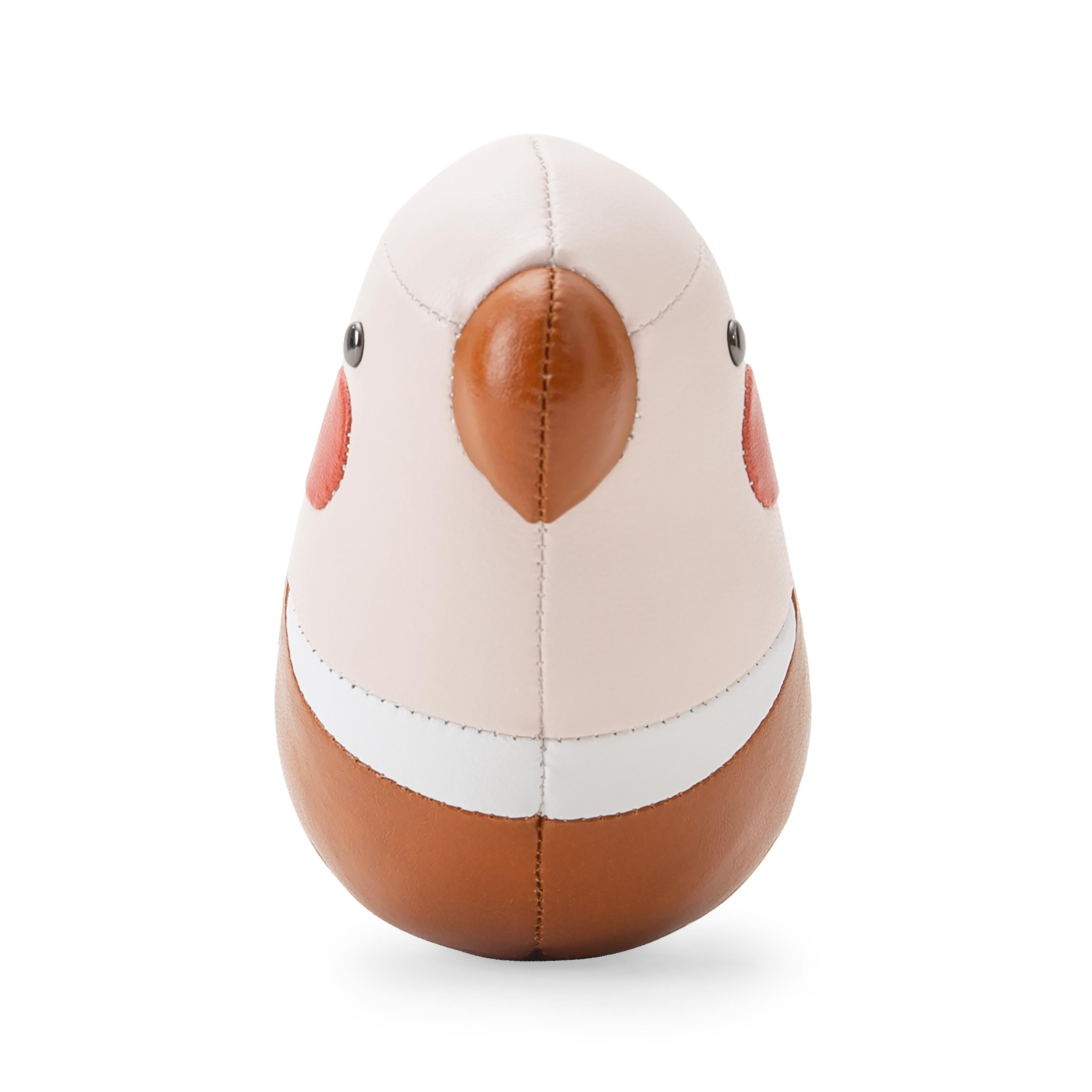 Zuny Cockatiel Paperweight,Tan + Wheat