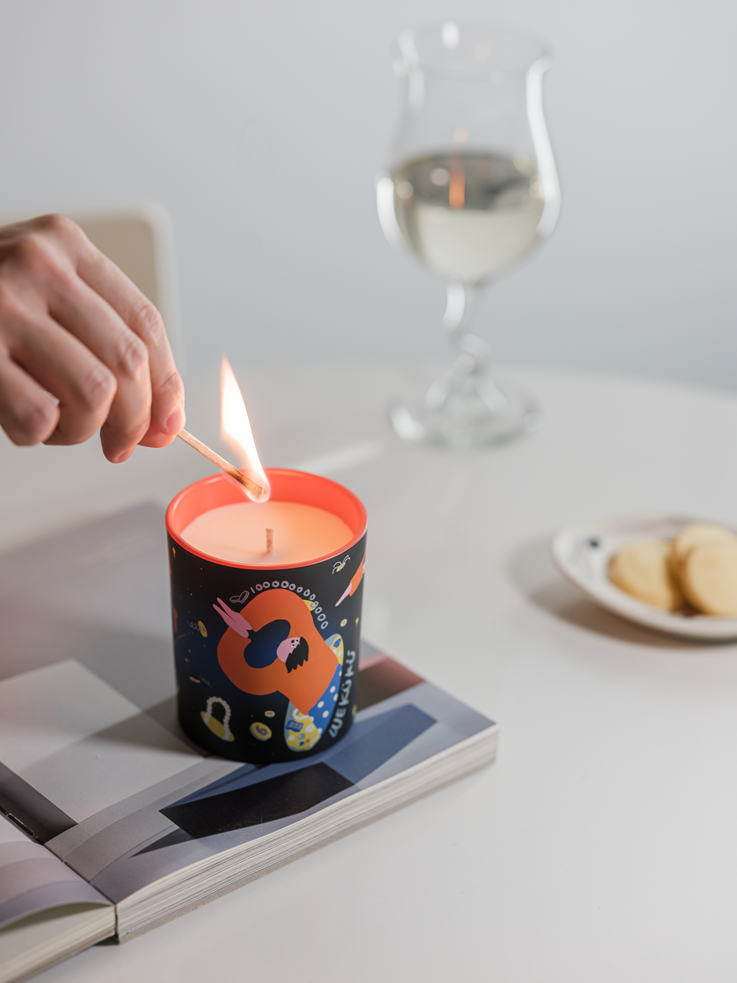 Fig tree leaves Scented Candle