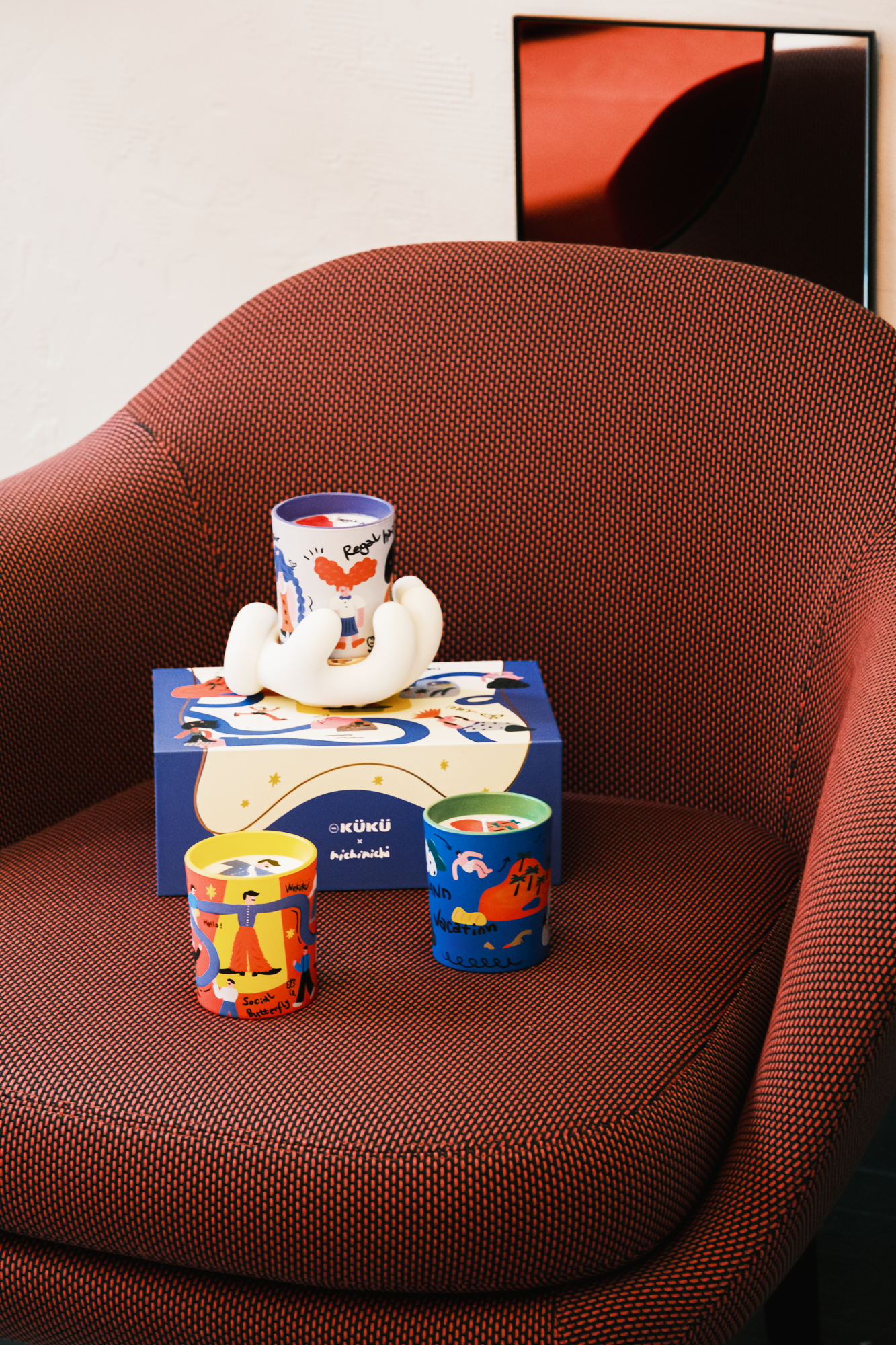 "REGAL HAIR" Scented Candle (200g Candle + Palm)