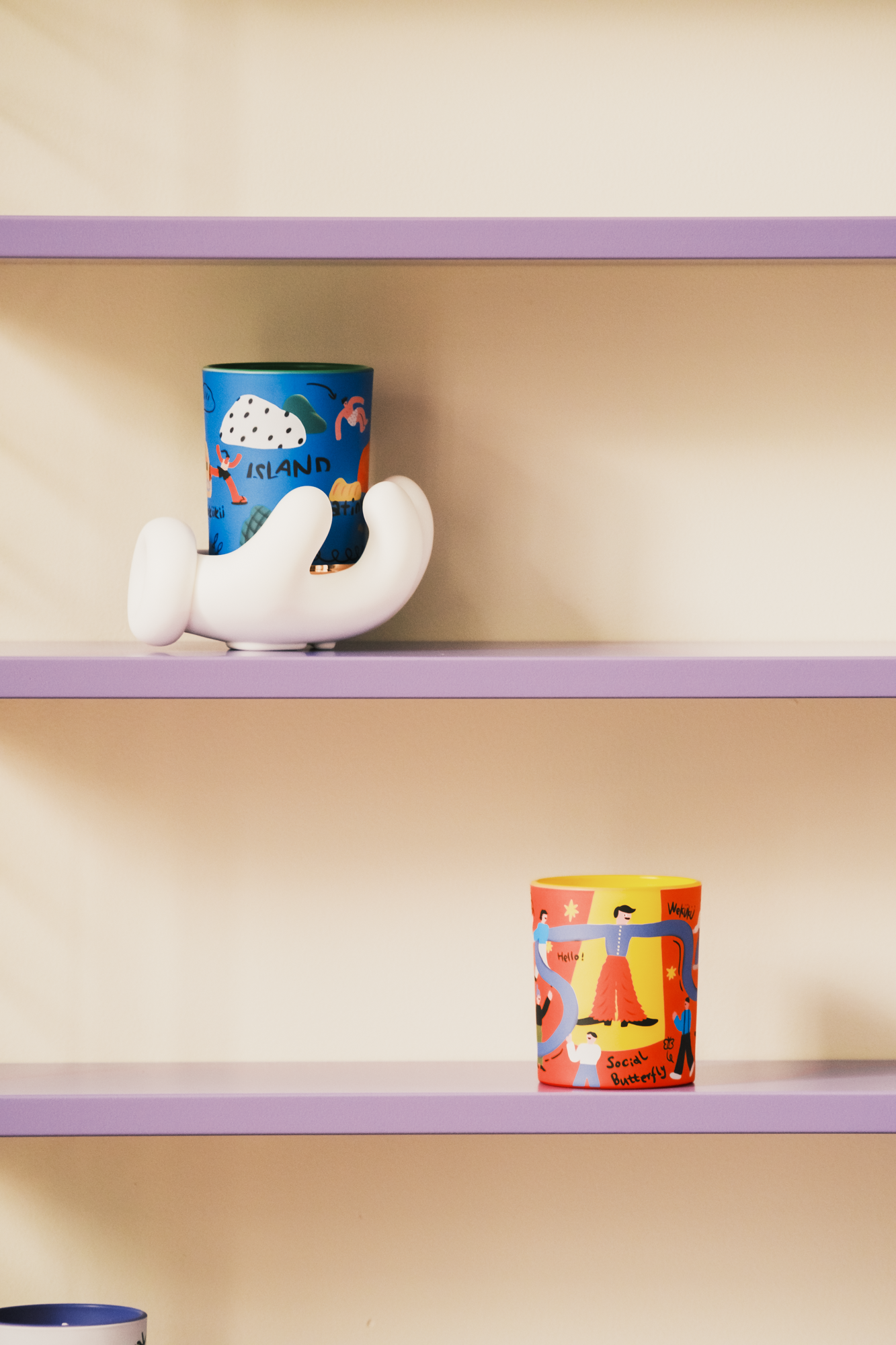 "ISLAND VACATION" Scented Candle (200g Candle + Palm)