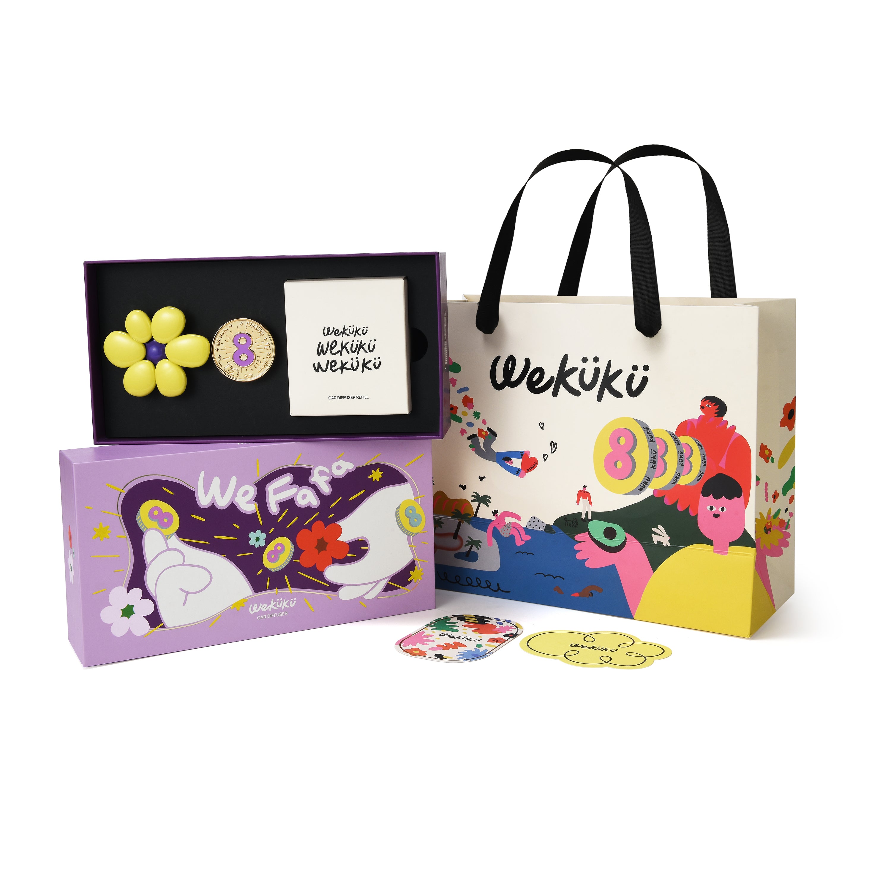 FaFa Car Diffuser - Bloom and Fortune