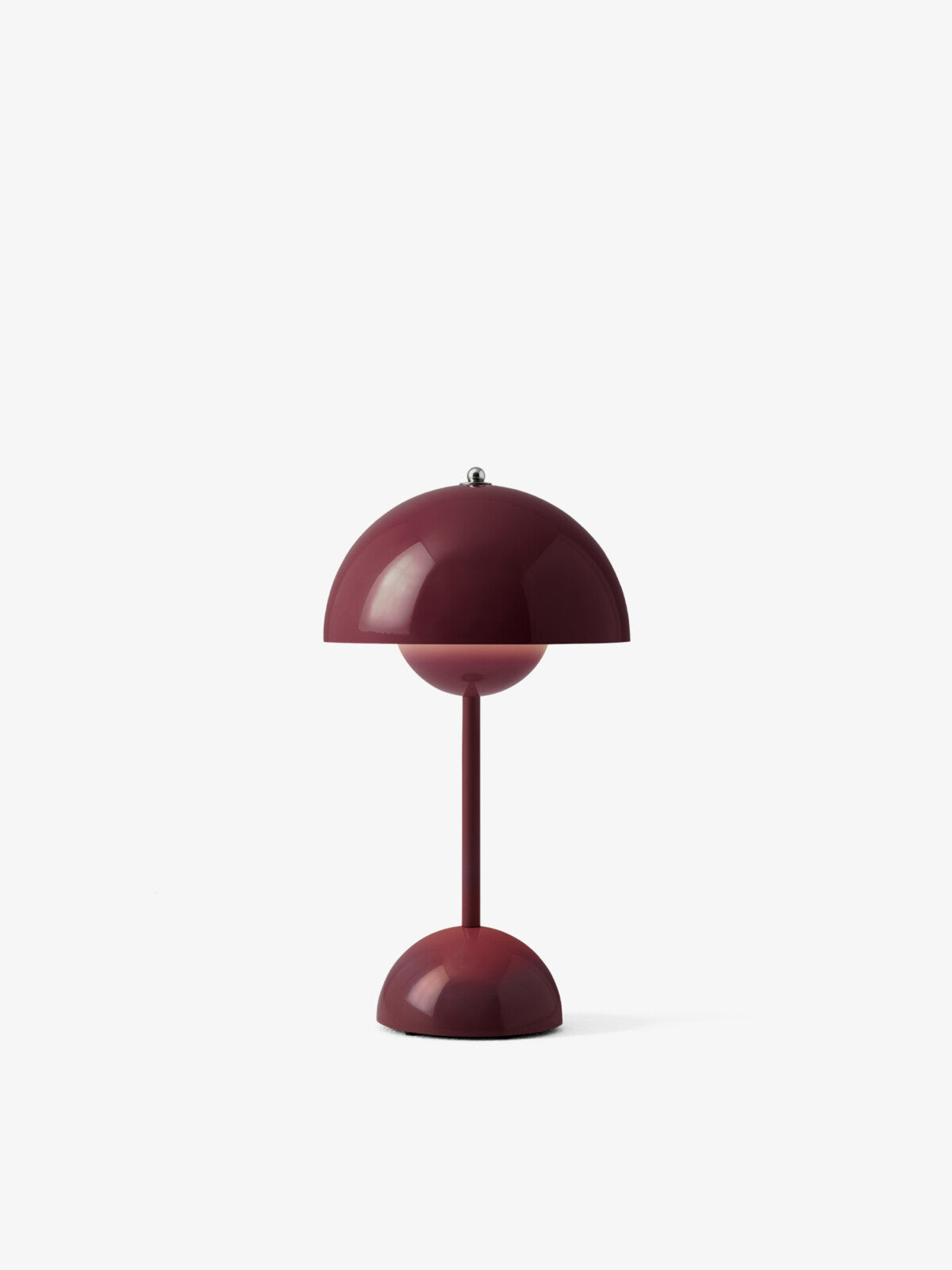 &Tradition Flowerpot VP9 Verner Panton 1968 - Dark Plum