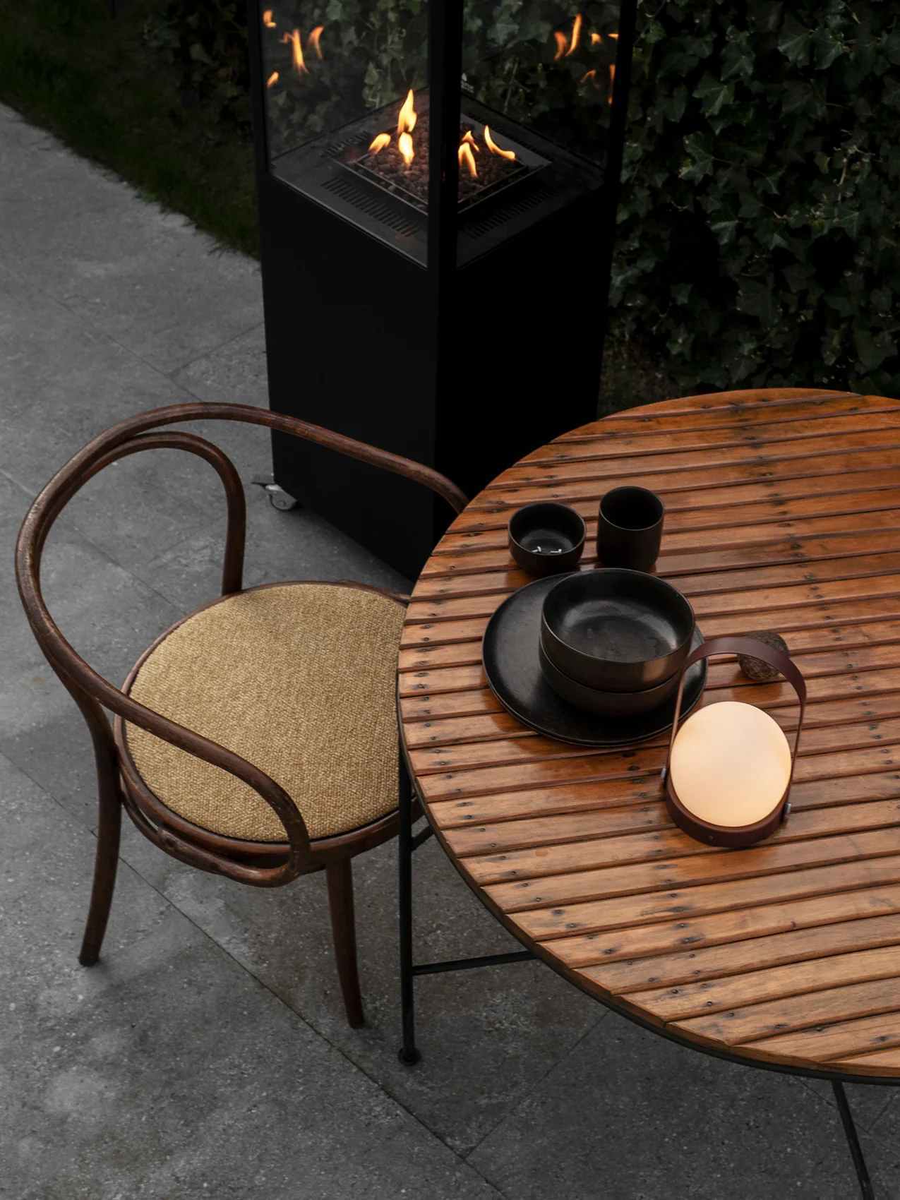 Carrie Portable Table Lamp - Brushed Brass