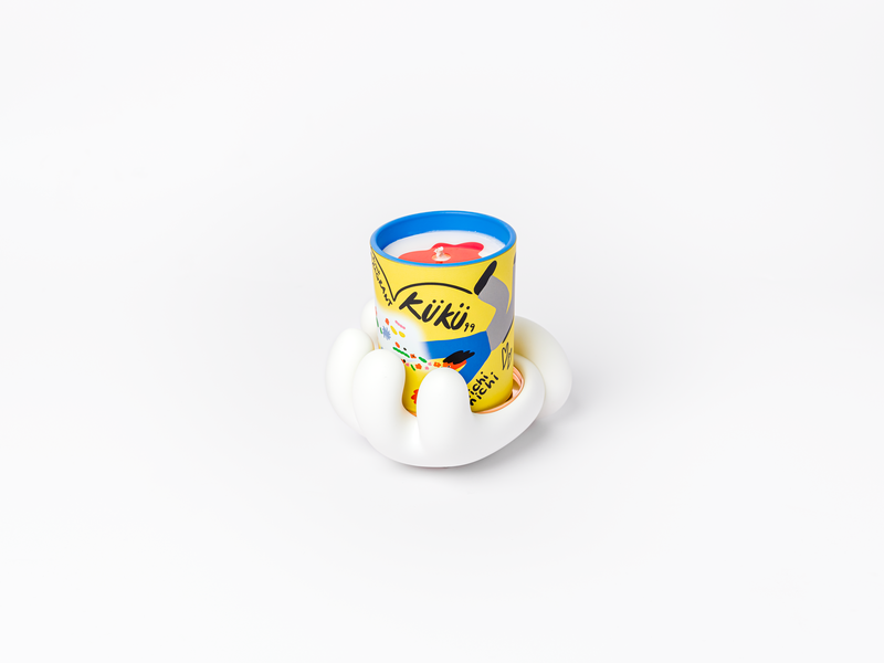 "Speak 'Kindly'" — Plum Blossom Scented Candle (200g Candle + Palm)