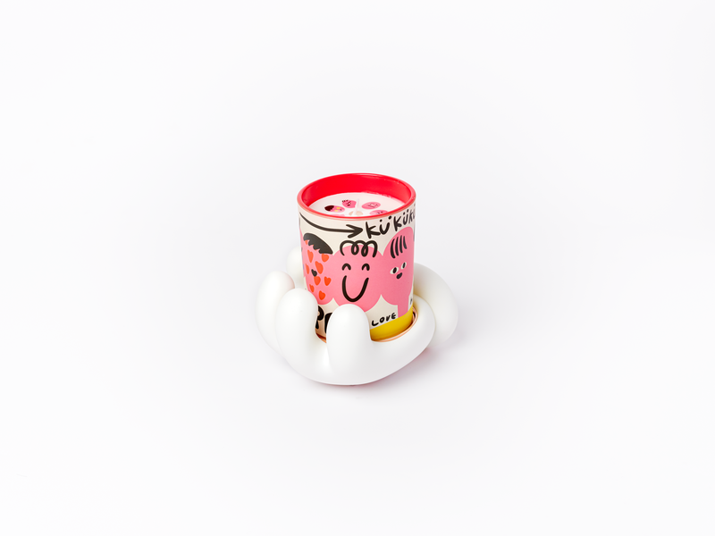 "Mood" - White Tea Scented Candle (200g Candle + Palm)