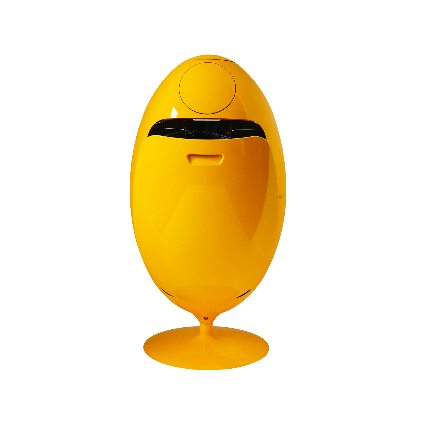Ovetto galà yellow glossy - Recycling bin