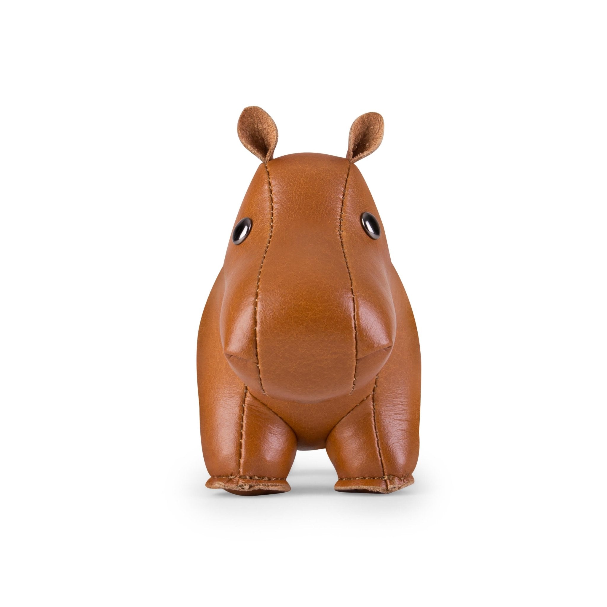 Zuny Classic Hippo Paperweight, Tan - Intent