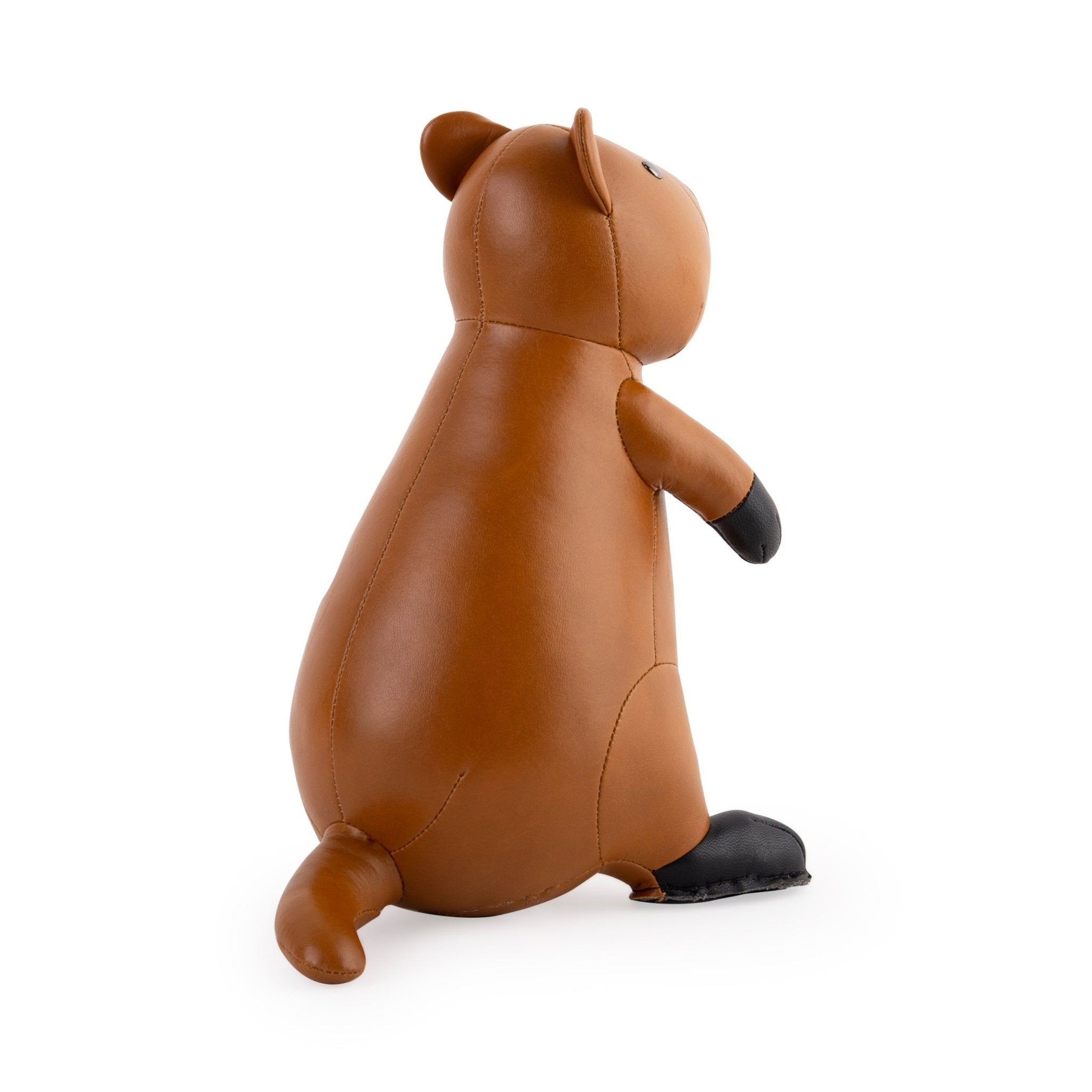 Zuny Quokka Bookend, Tan + Black - Intent