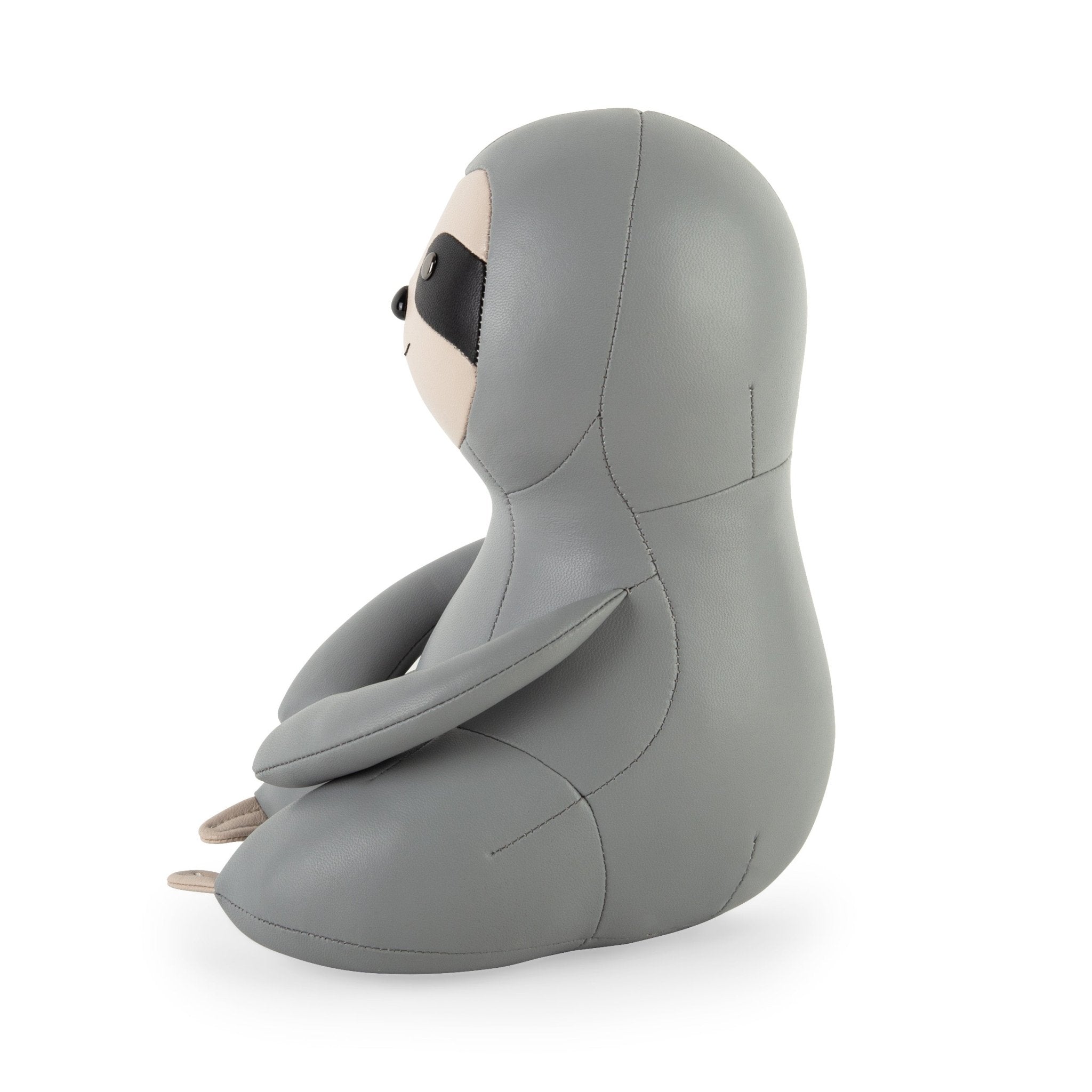 Zuny Sloth Bookend, Gray + Wheat - Intent