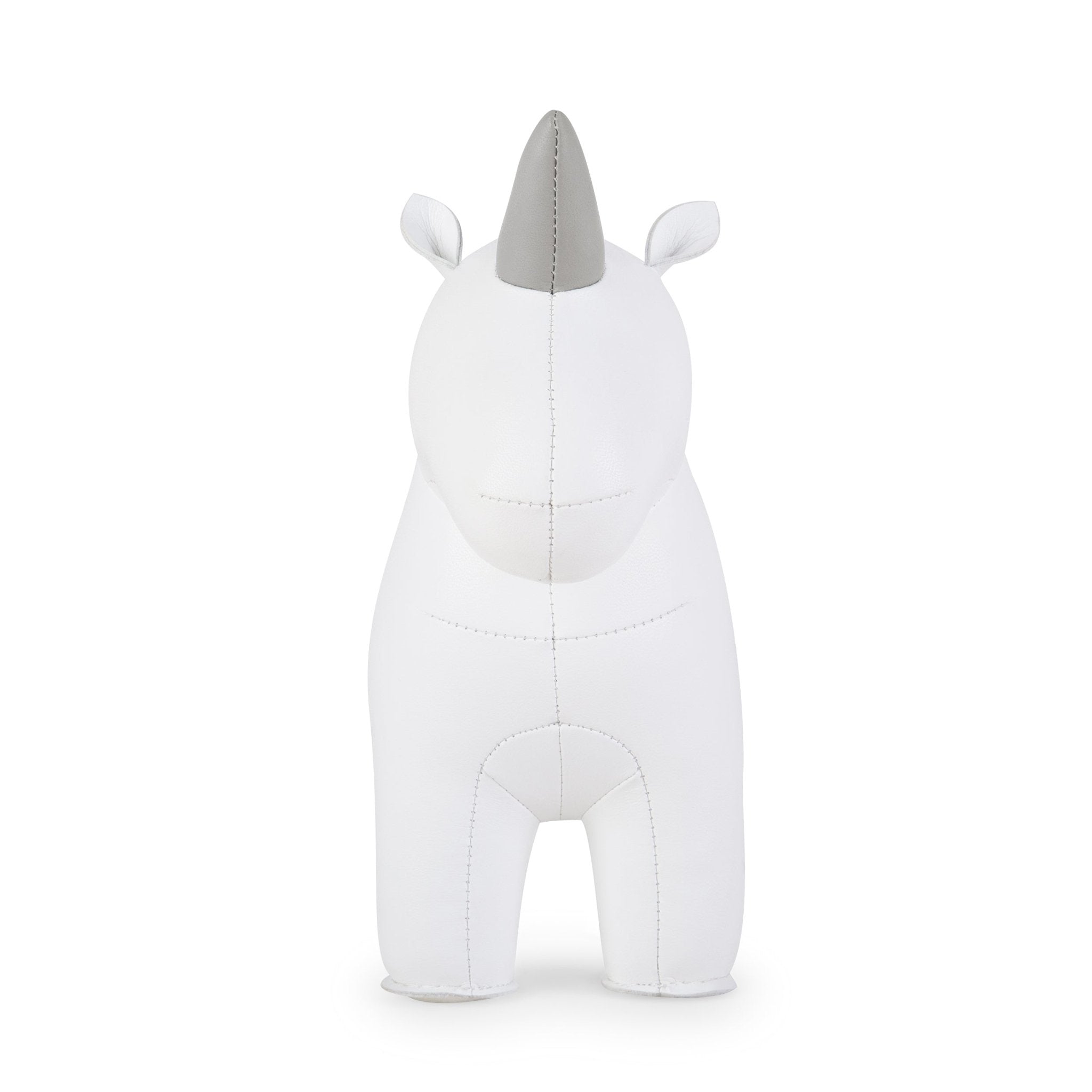 Zuny Unicorn Nico Bookend, White + Blue - Intent