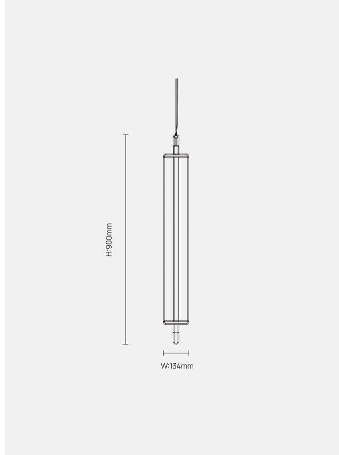 LINE PENDANT LAMP V BACK