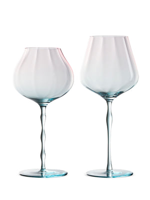 MU16 - Crystal Wine Glasses x2 [MOON JELLYFISH COLLECTION]
