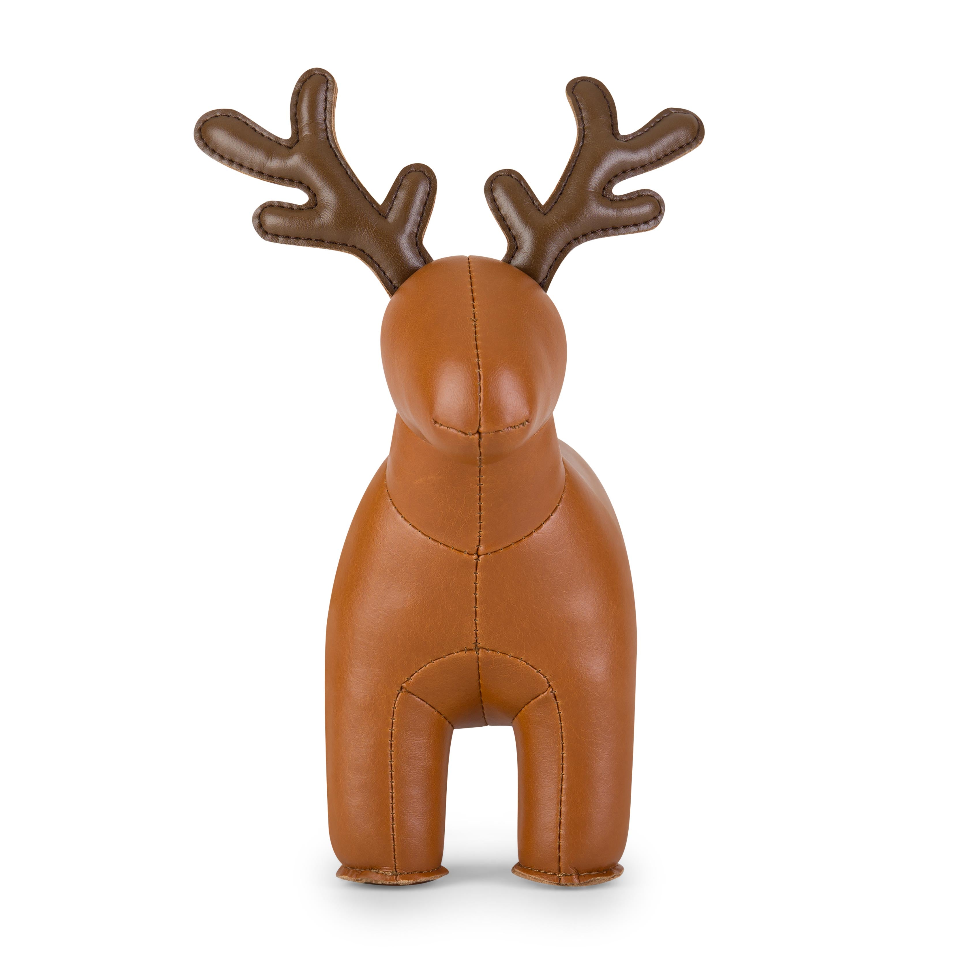 Zuny Reindeer Miyo Bookend,Tan + Brown