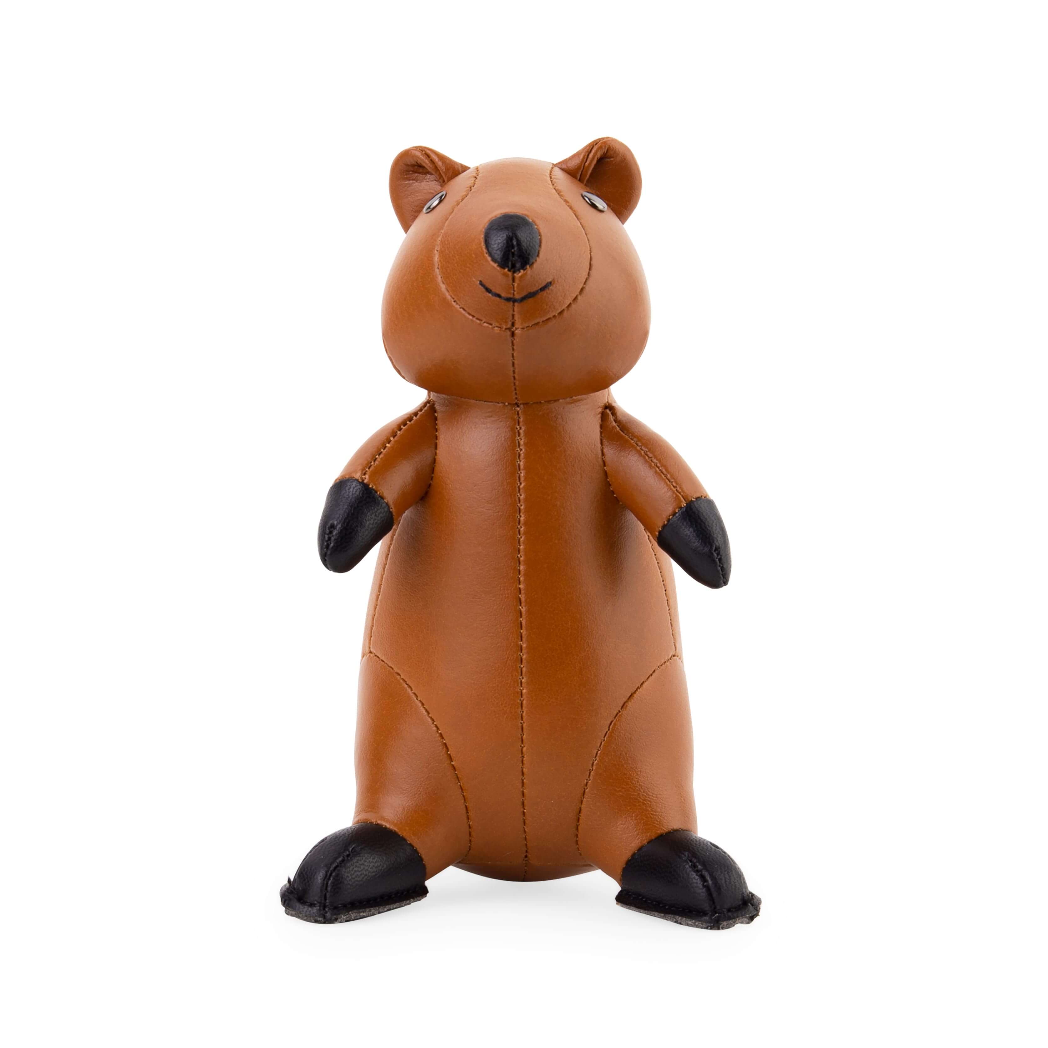 Zuny Quokka Paperweight, Tan + Black