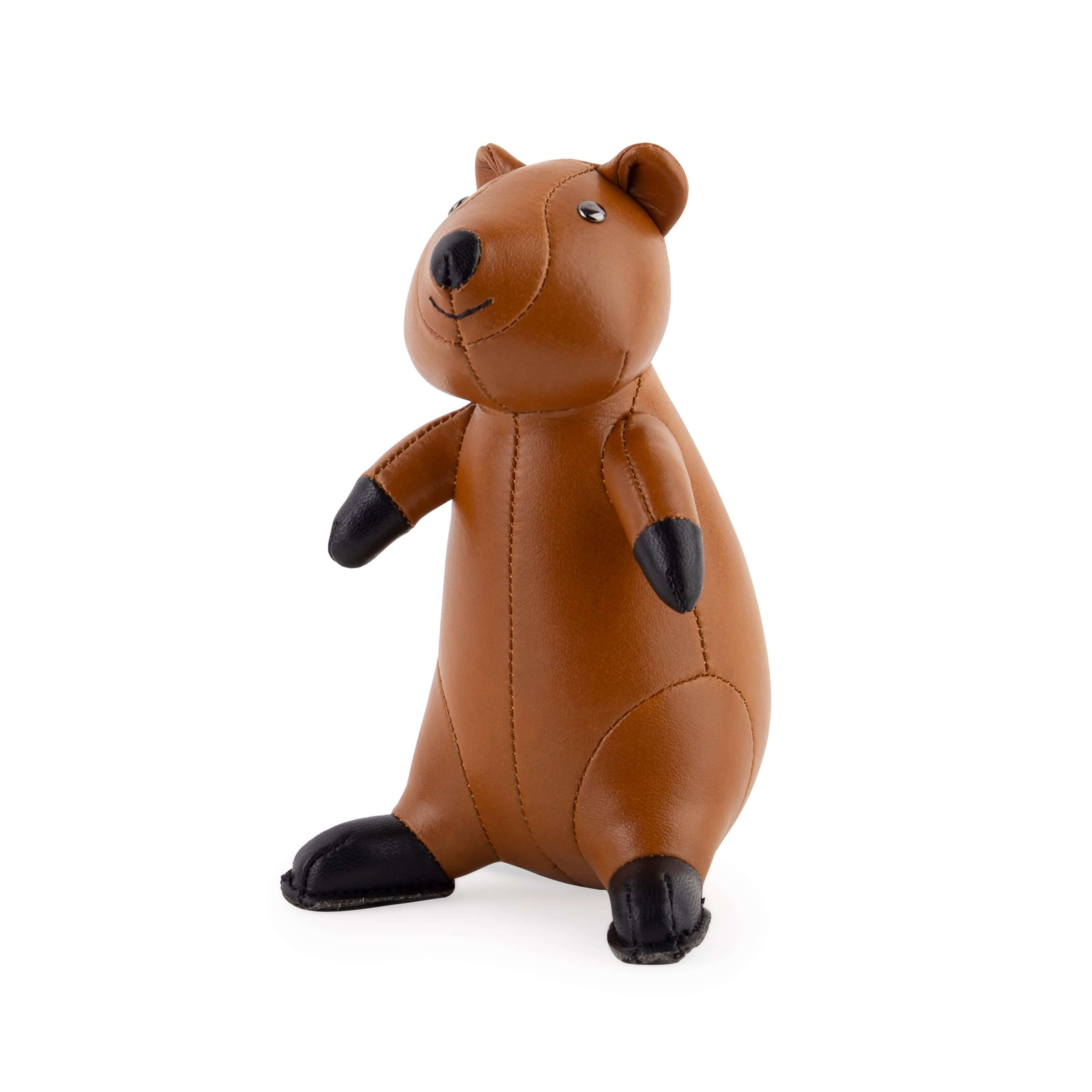 Zuny Quokka Paperweight, Tan + Black