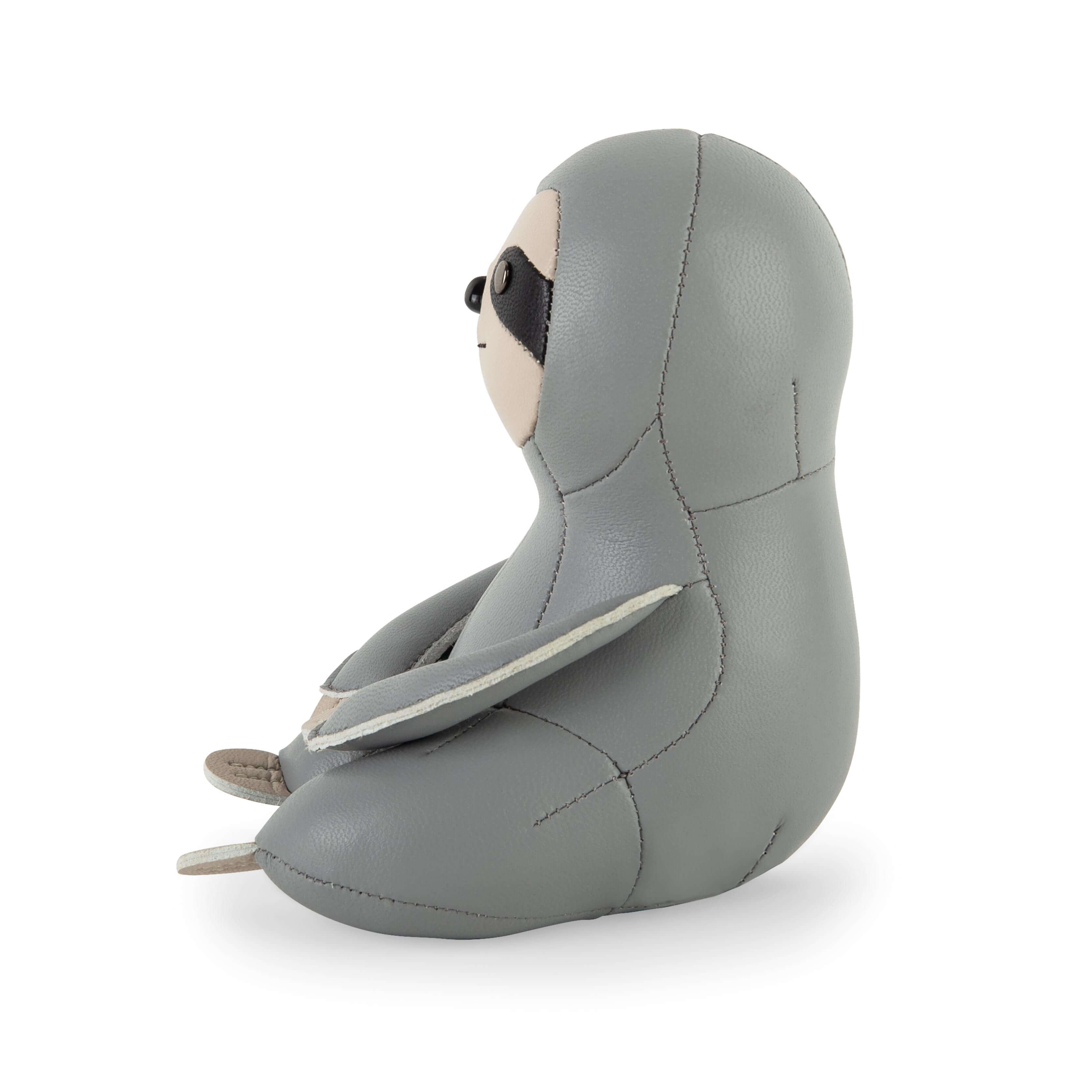 Zuny Sloth Paperweight, Gray + Wheat