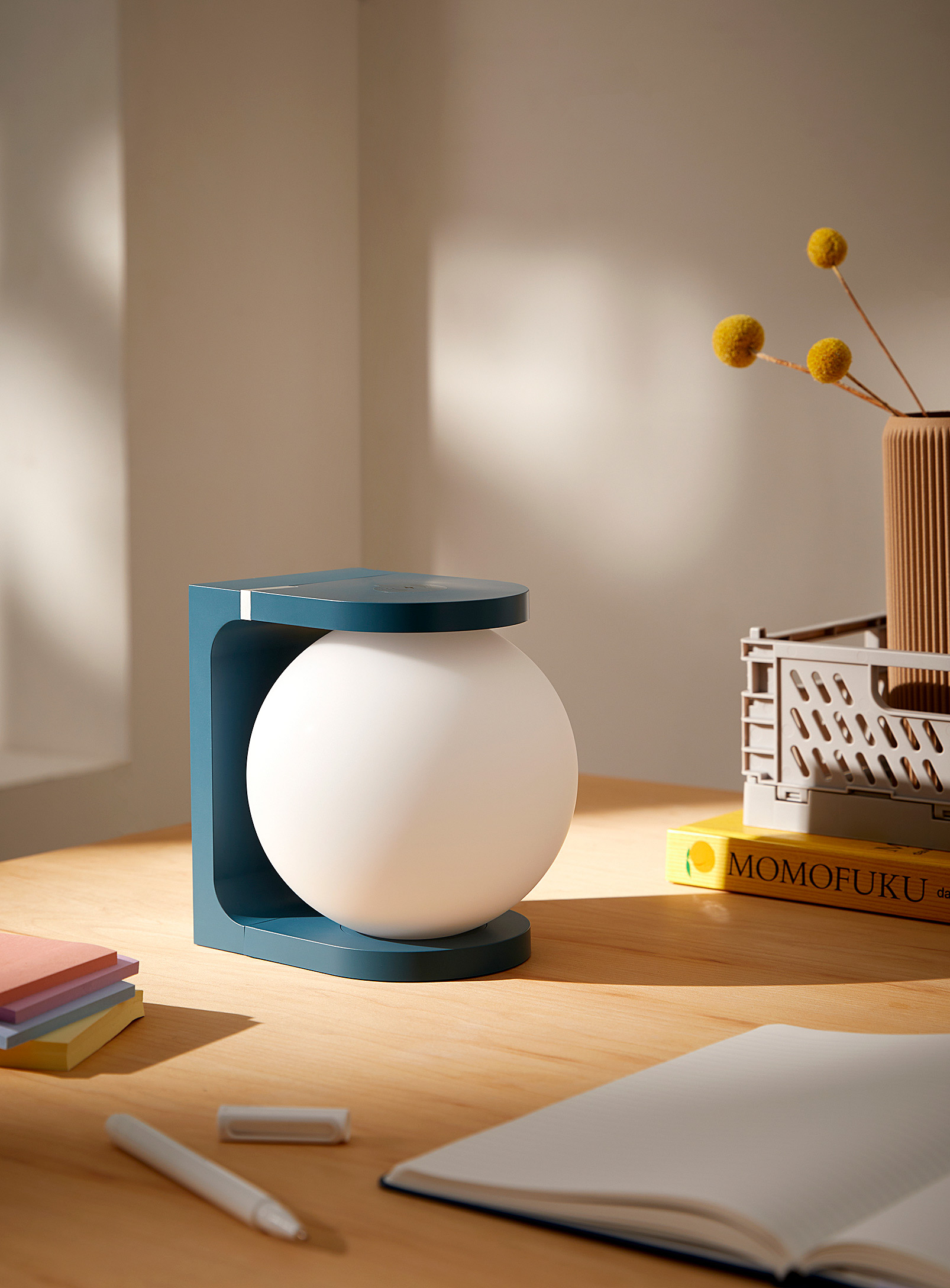 PLAT Table Lamp - Dark Blue