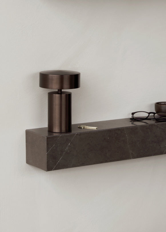Column Portable Table Lamp - Bronze
