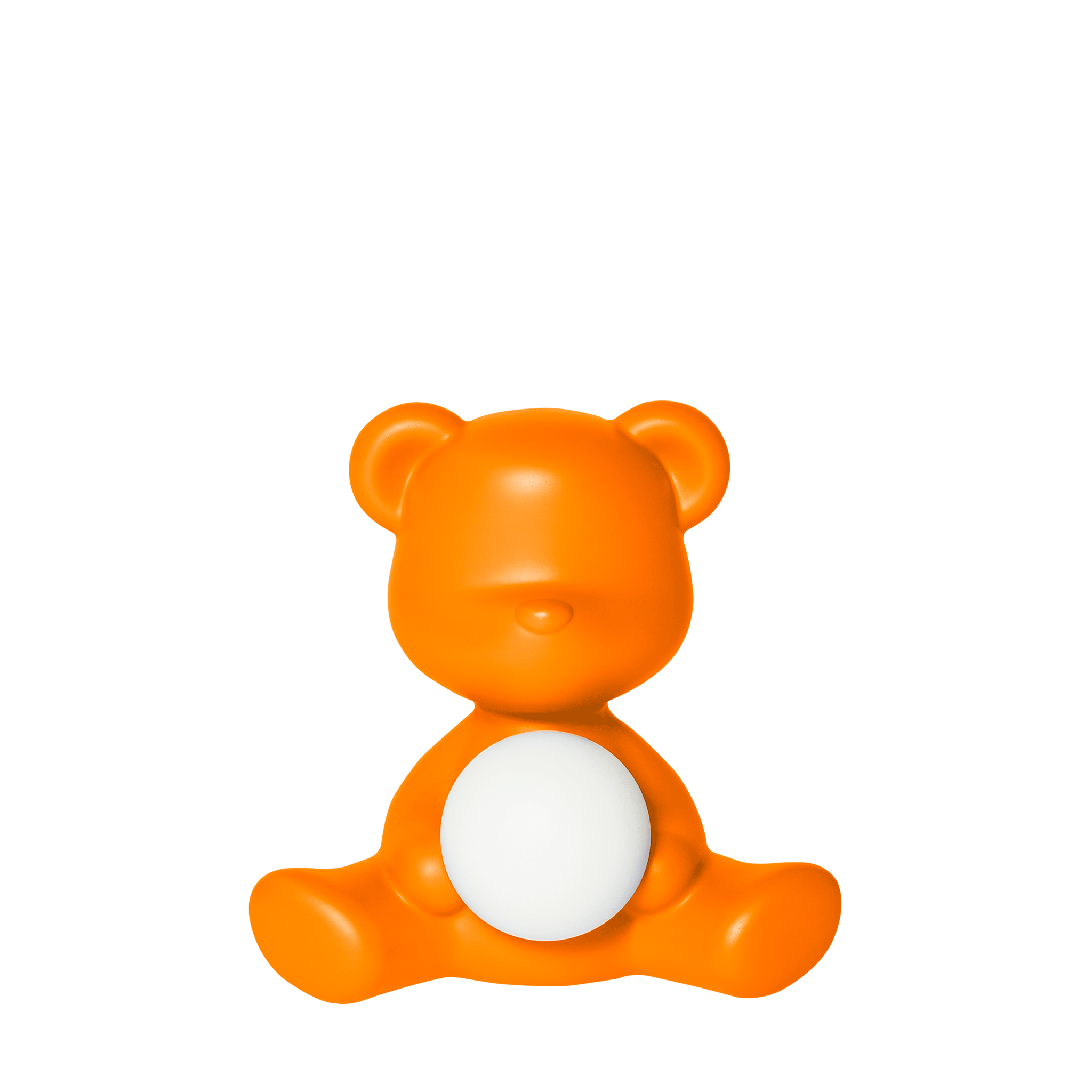Orange Teddy Girl Lamp with Rechargeable Led