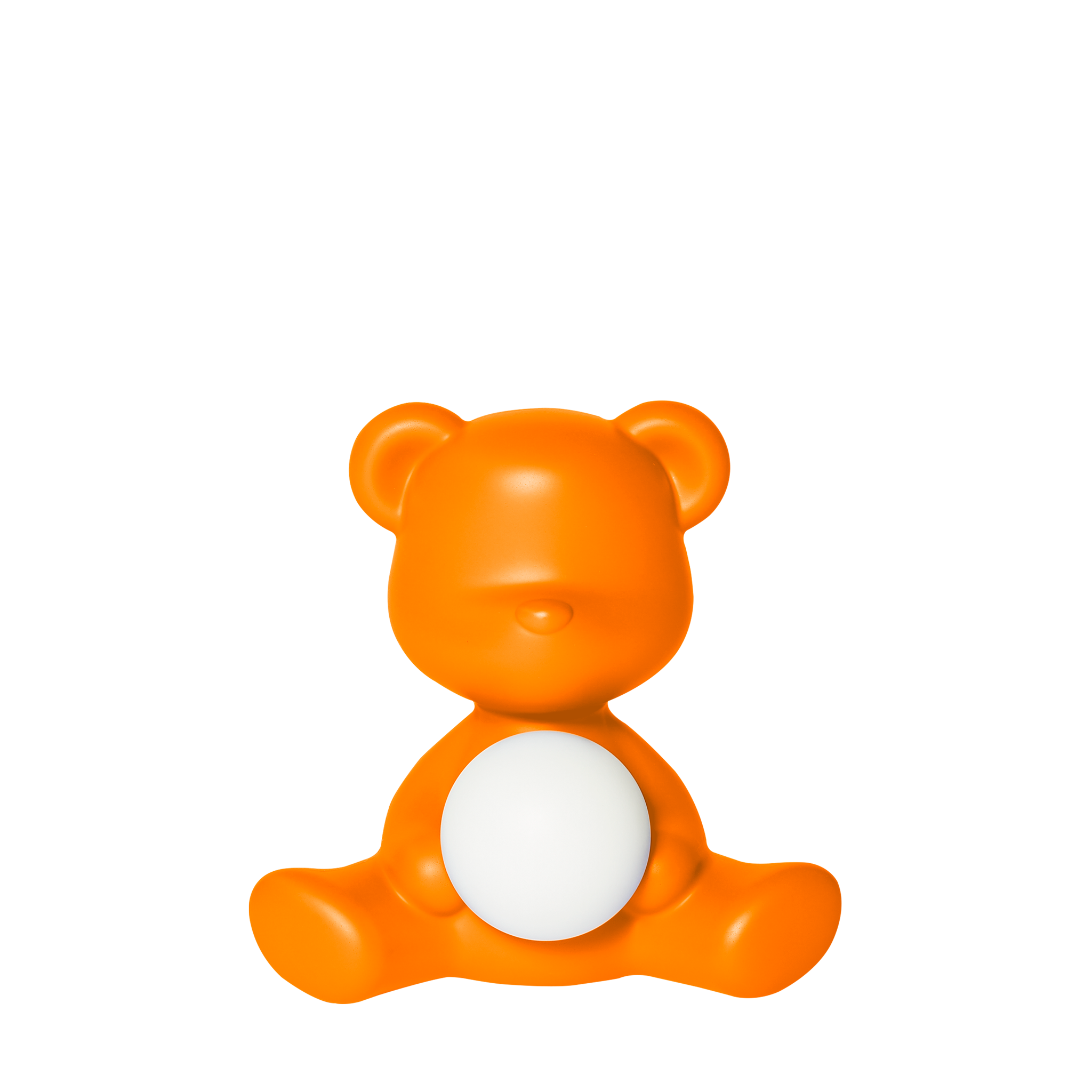 Orange Teddy Girl Lamp with Rechargeable Led