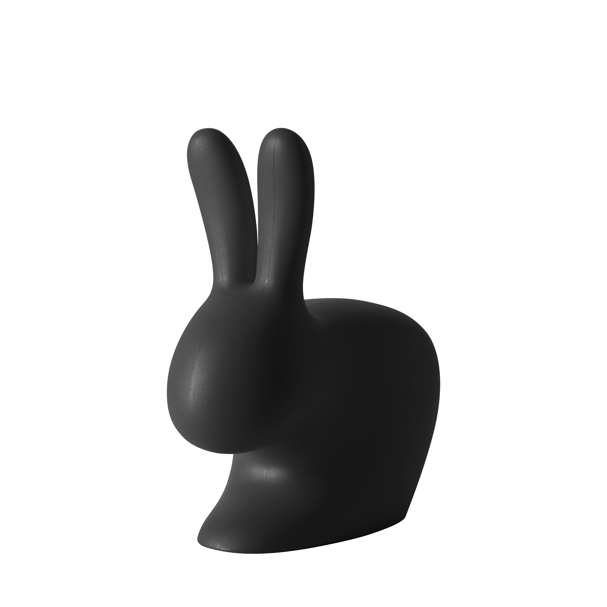 Qeeboo Black Rabbit Chair