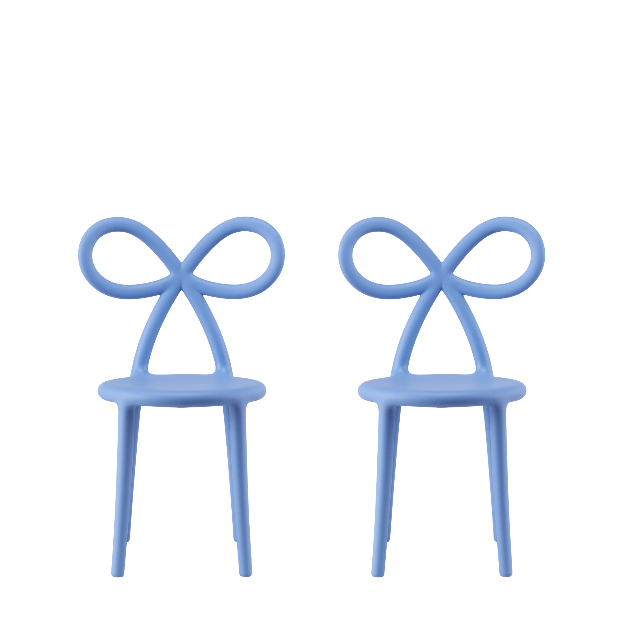 Light Blue Ribbon Chair Baby - Set of 2 pieces