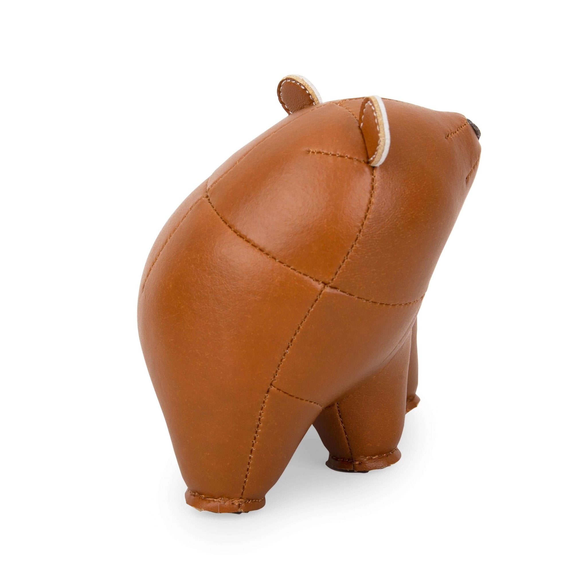 Zuny Bear Bero Paperweight, Tan + Wheat - Intent