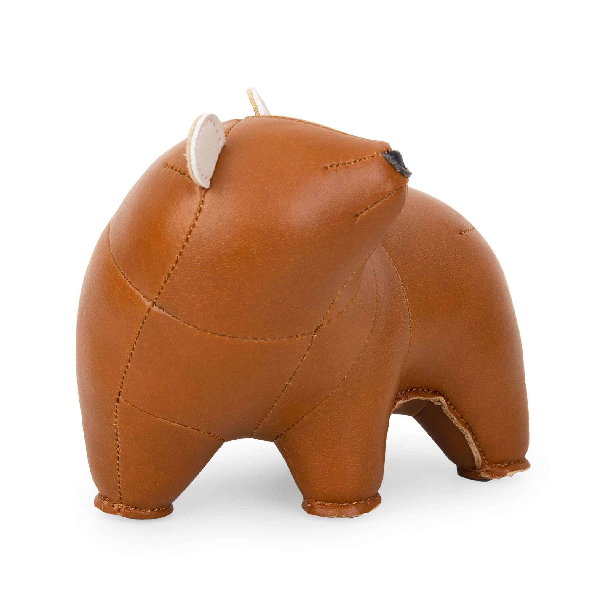 Zuny Bear Bero Paperweight, Tan + Wheat - Intent