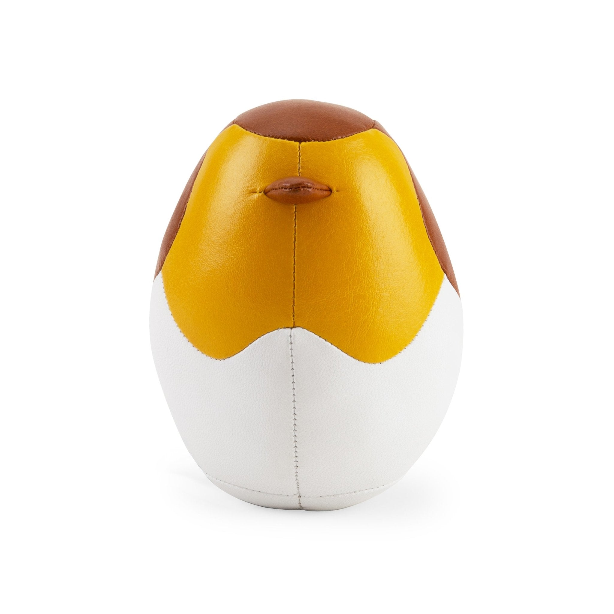 Zuny Bird Robin Paperweight, Tan + Ochre Yellow - Intent