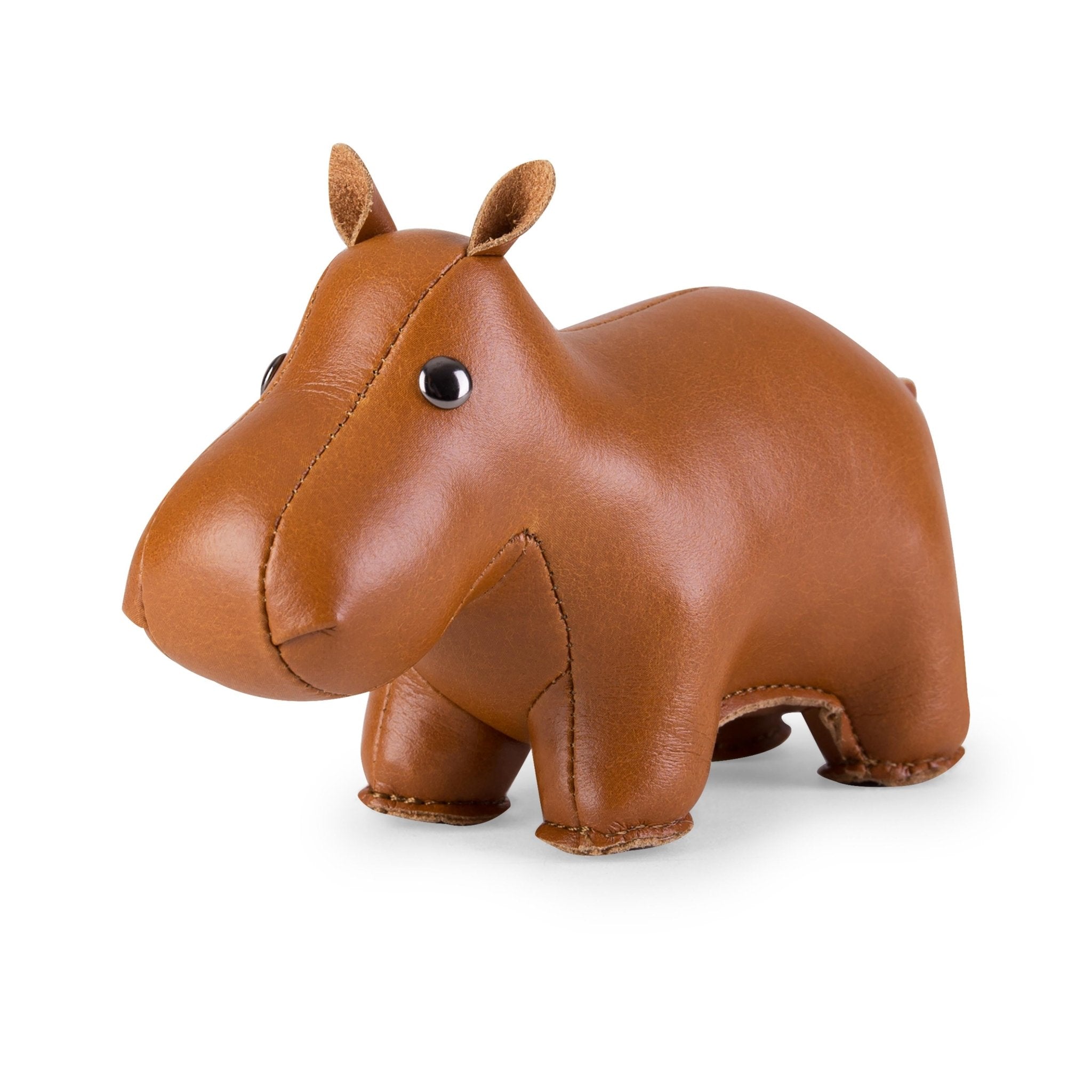 Zuny Classic Hippo Paperweight, Tan - Intent